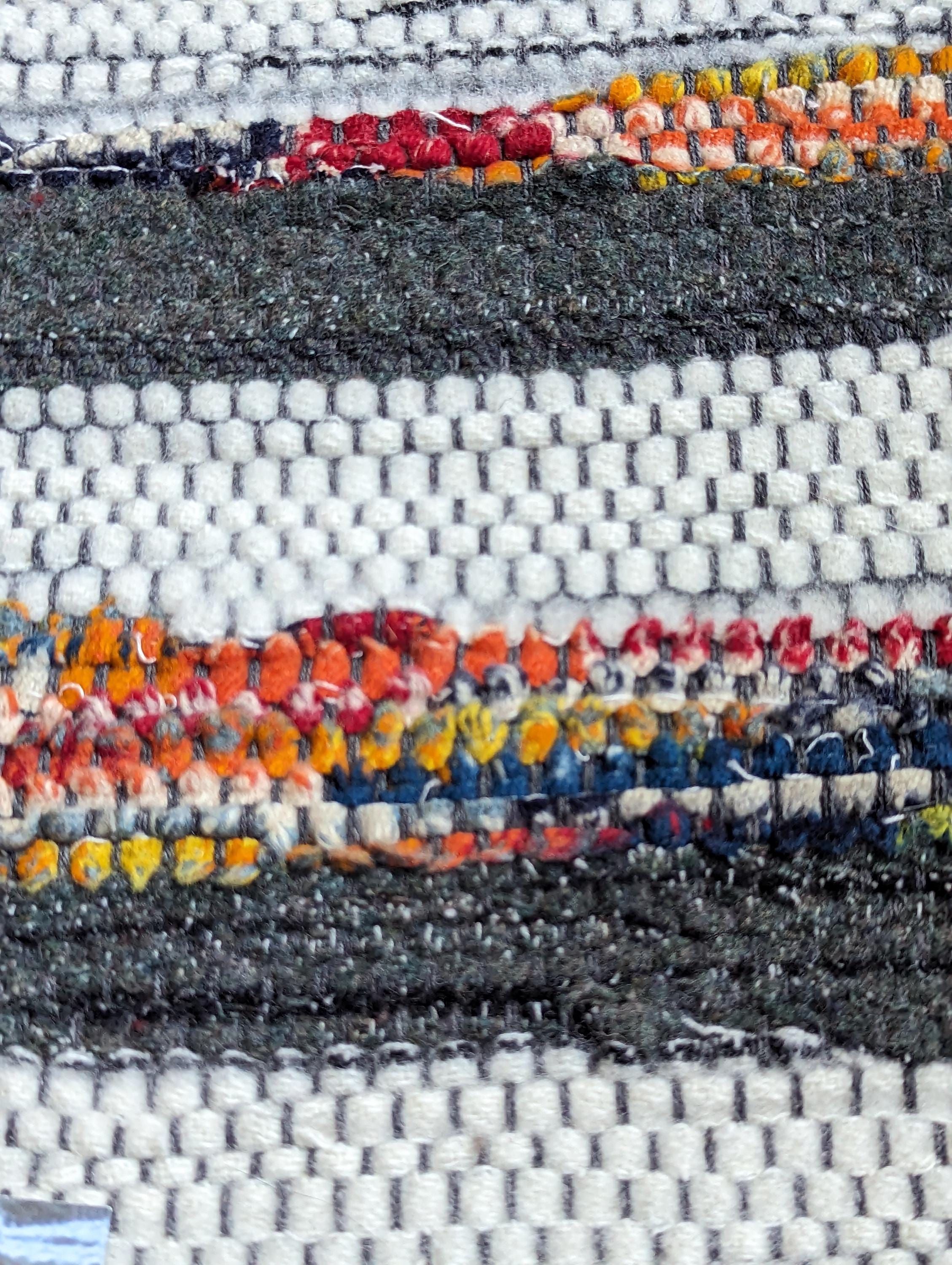 Wool Rag Rug Placemat - Etsy