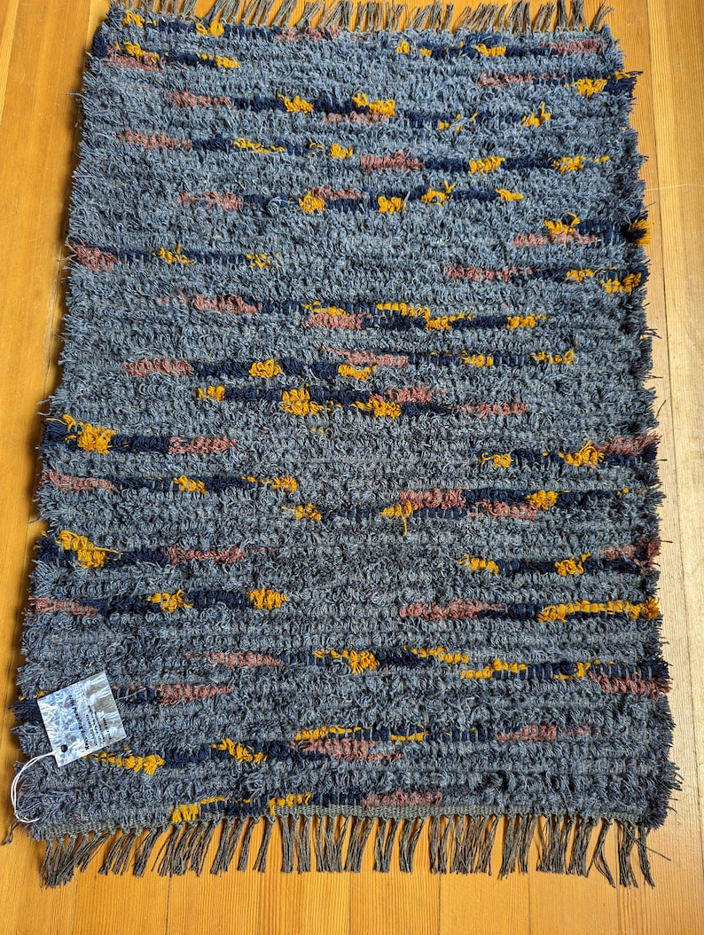 Gray Wool Rag Rug Wool Rag Rug - Etsy