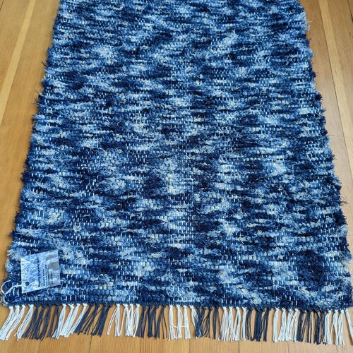 Large Area Rug Chindi Rag Rug Cotton Kitchen Runner Boho Etsy