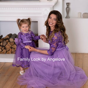Mommy and Me  Dress - Mother and Daughter Matching Dress