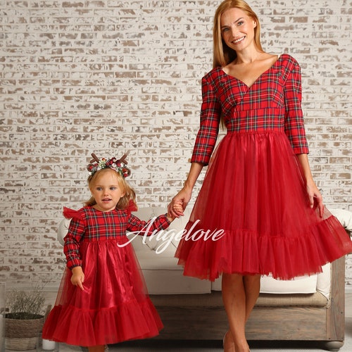 Mother Daughter Matching Dress Matching Christmas Dresses Etsy — free download
