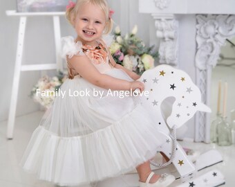 Girls Dress Milk Tulle Tutu Skirt