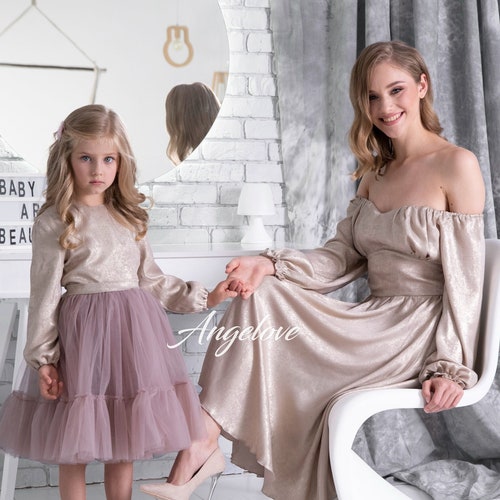 Mother Daughter Matching Dresses Mommy and Me Formal Dresses - Etsy