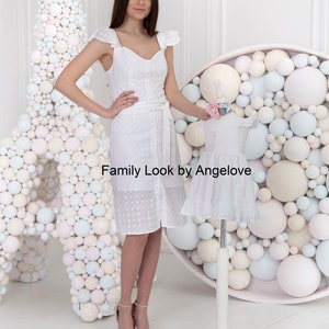 Mommy and Mе Dress - Сotton summer family outfit - Mother and Daughter -  Sundress Matching Outfits
