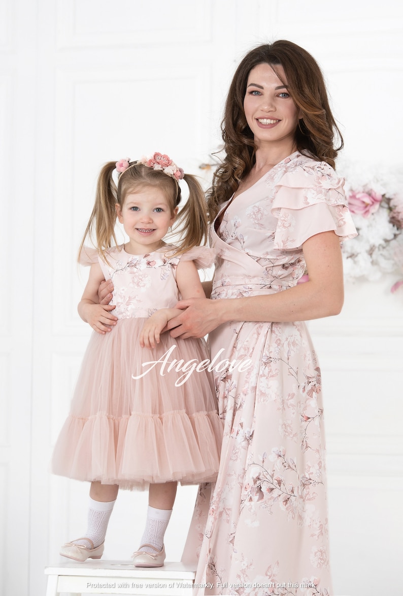 Matching Mommy and Me Outfits Mother Daughter Dress - Etsy