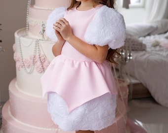 sachin and babi light blue dress Elegant Long Sleeve Flower Girl Dresses: Perfect for Weddings, Parties &  Pageants