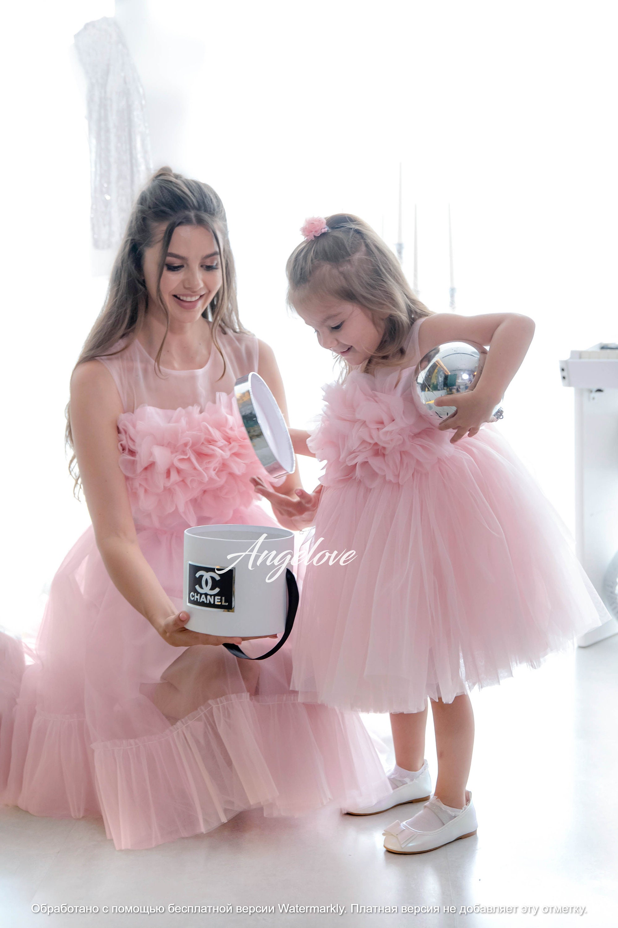 Pink Mother Daughter Matching Birthday Dress - Etsy
