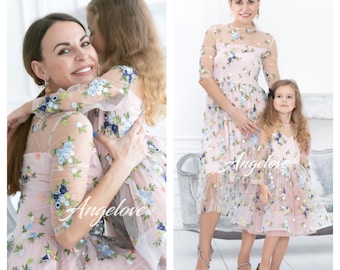 Matching Outfits Mother and daughter  -  Mommy and Me dress