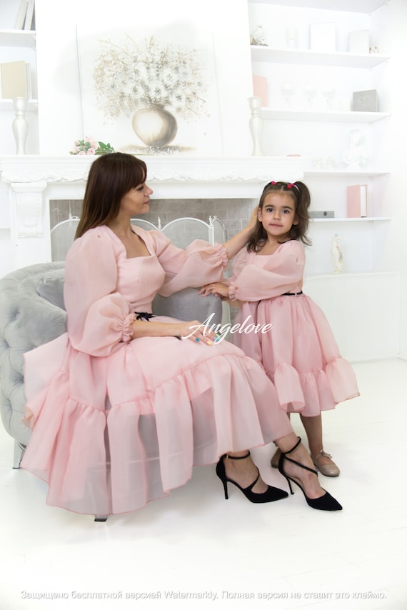 Mother Daughter Social Occasion Dresses Shop Lilac Formal Dress, Mother  Daughter Matching Dress, First Birthday Dress,