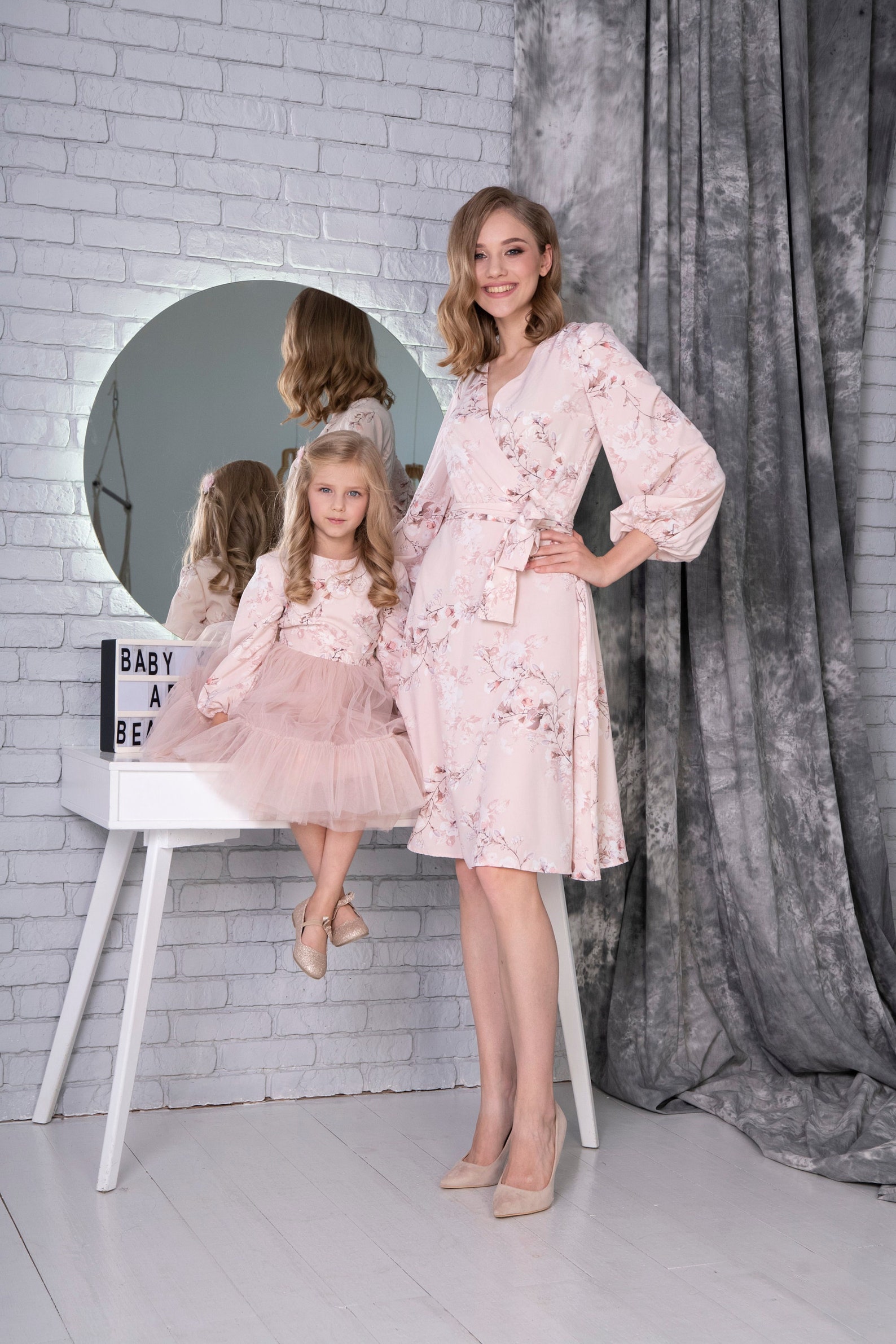 Matching Mommy and Me Outfits Mother Daughter Dress 1st | Etsy