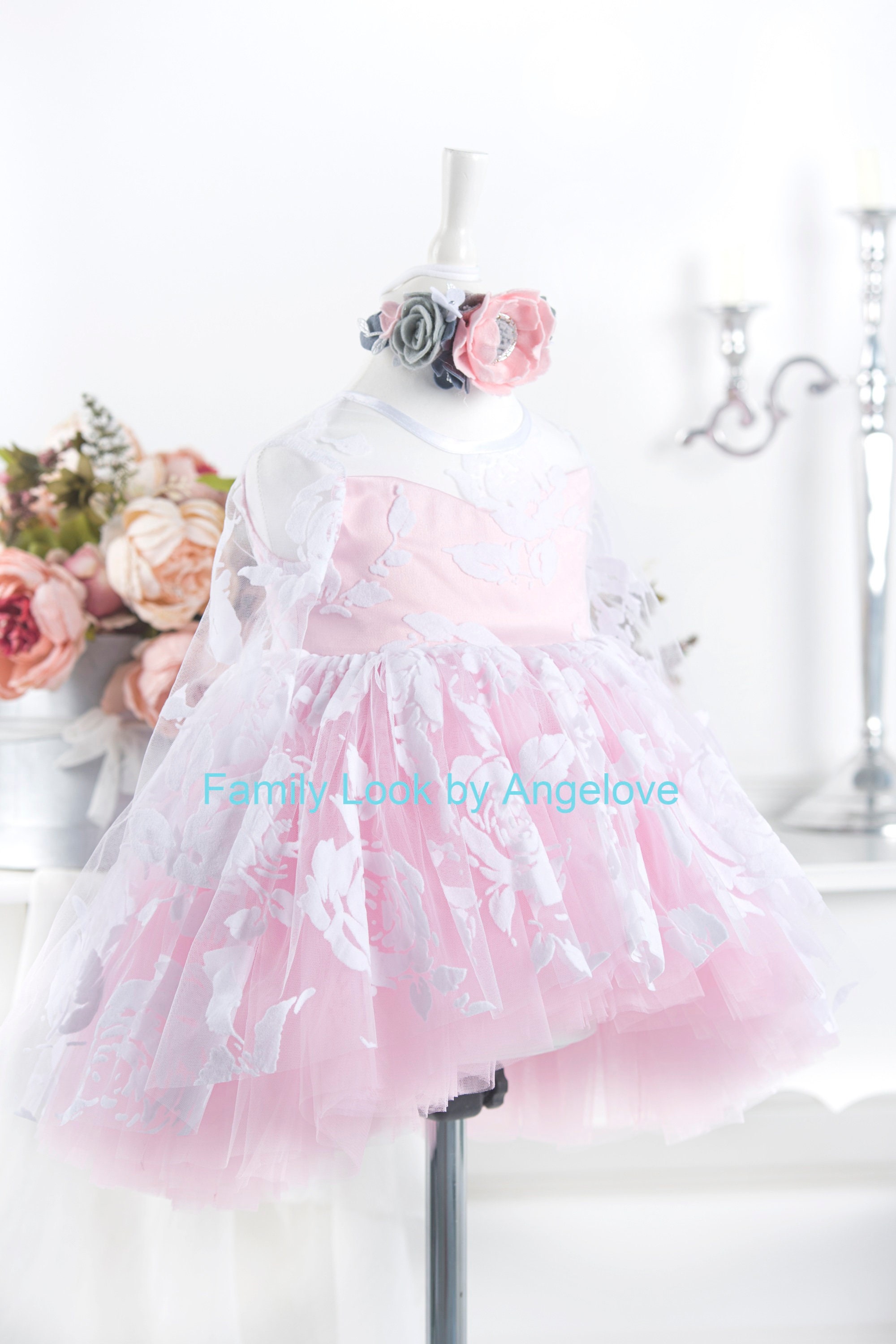 Floral Dress (Mommy and Me/ Sibling Outfit) main image 0