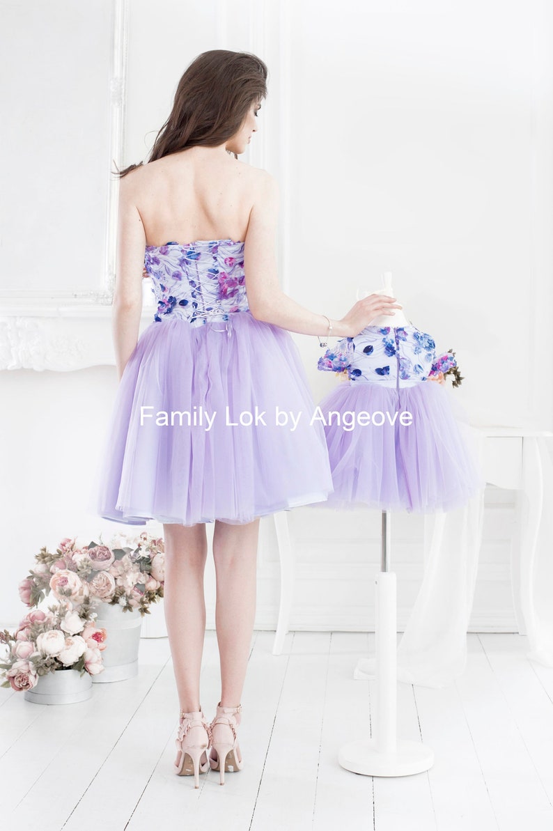 Mommy and Me Outfits Matching Dresses Mother Daughter Tutu | Etsy image.