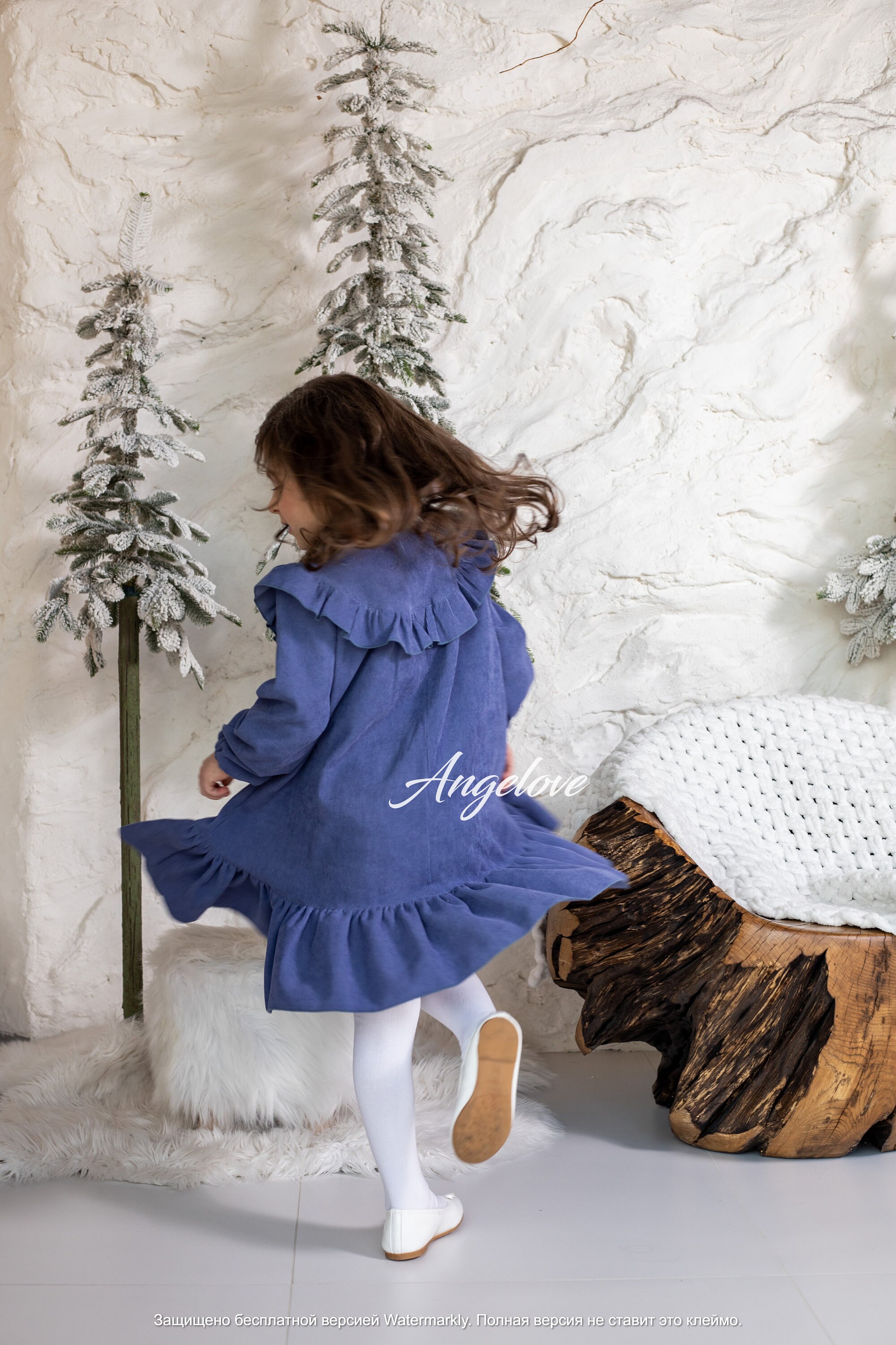 Winter Toddler Dress, Blue Corduroy - Dress Baby Girl, Long Sleeve Dress,  Holiday Dress Girl - Etsy