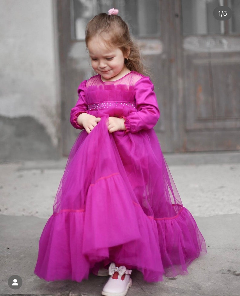 Mommy and Me Outfits Hot Pink Mother Daughter Matching Dress - Etsy