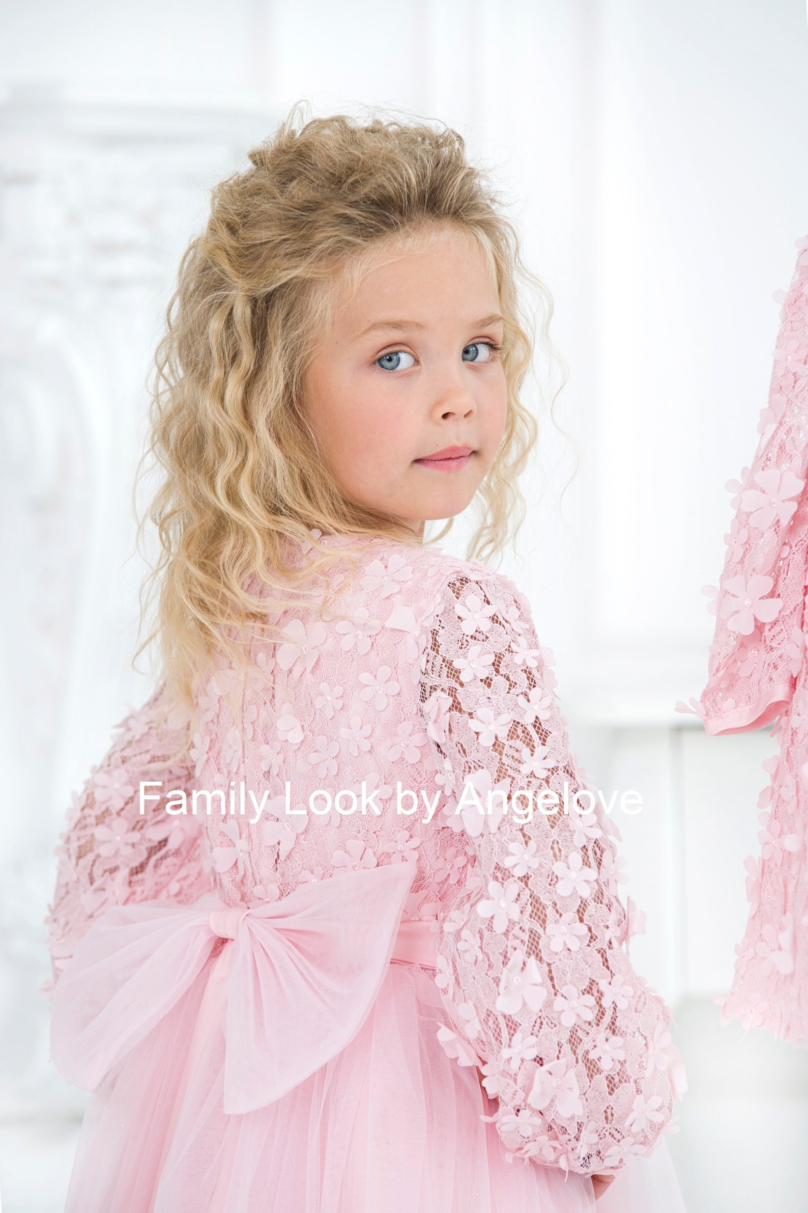 Tulle Dress Toddler Babygirl blush Pink Girl Dress Flower Etsy
