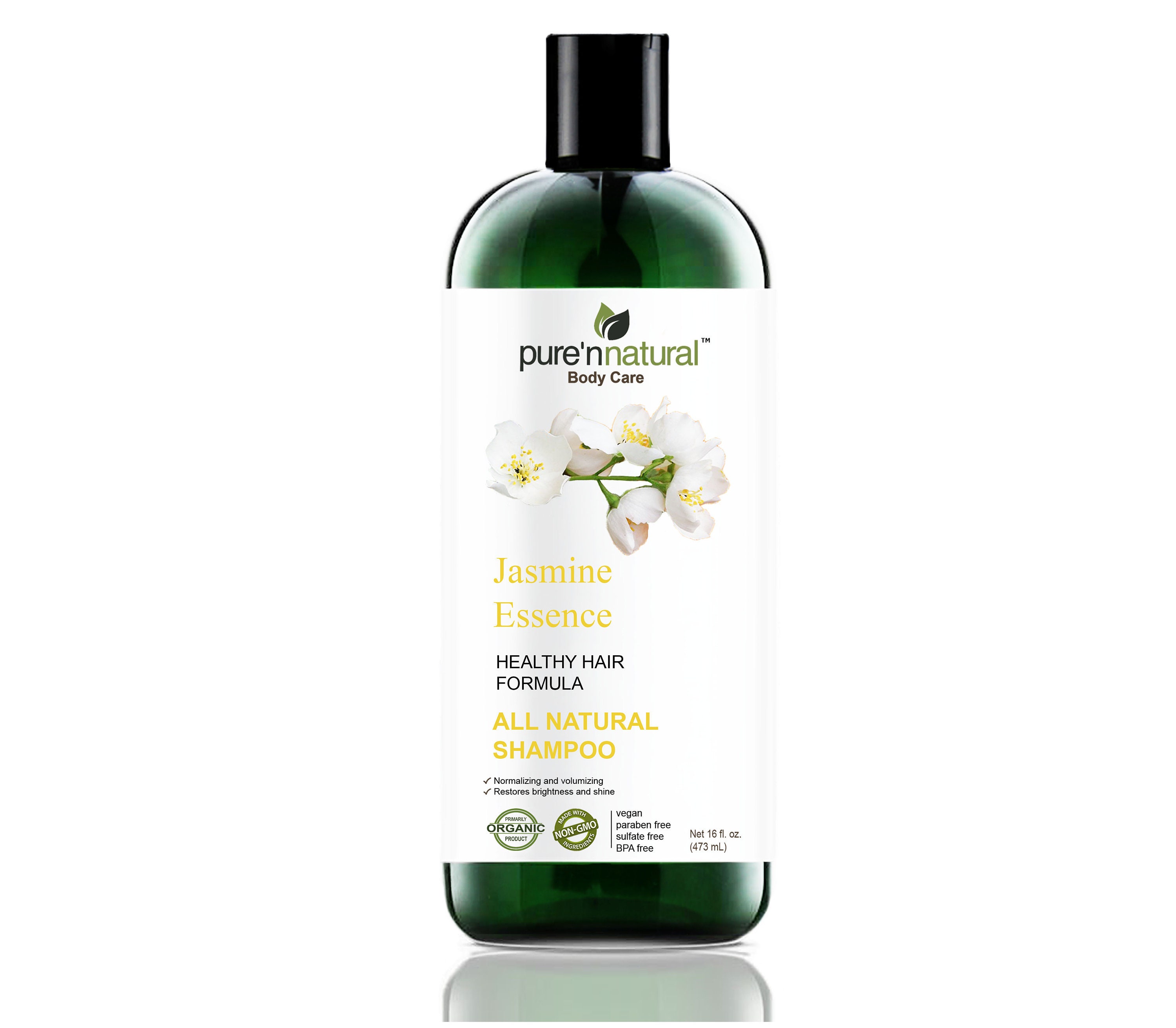 Jasmine Shampoo All Natural Organic Ph Balanced Rich in Etsy