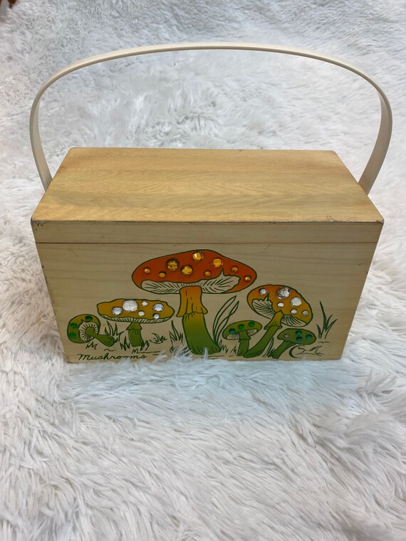 Enid Collins Mushroom Purse / Enid Collins Shroom… - image 4