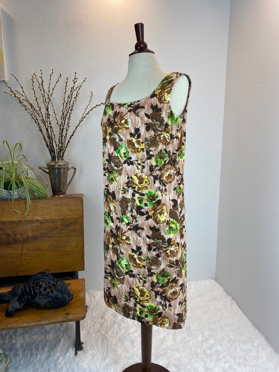 Vintage 1960’s Shift Rose Dress