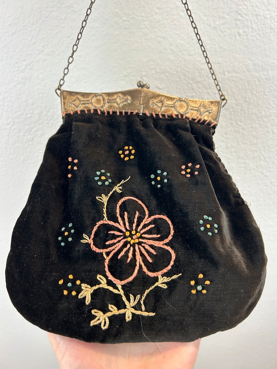 1920s purse / 1920s bag / antique purse / flapper… - image 1