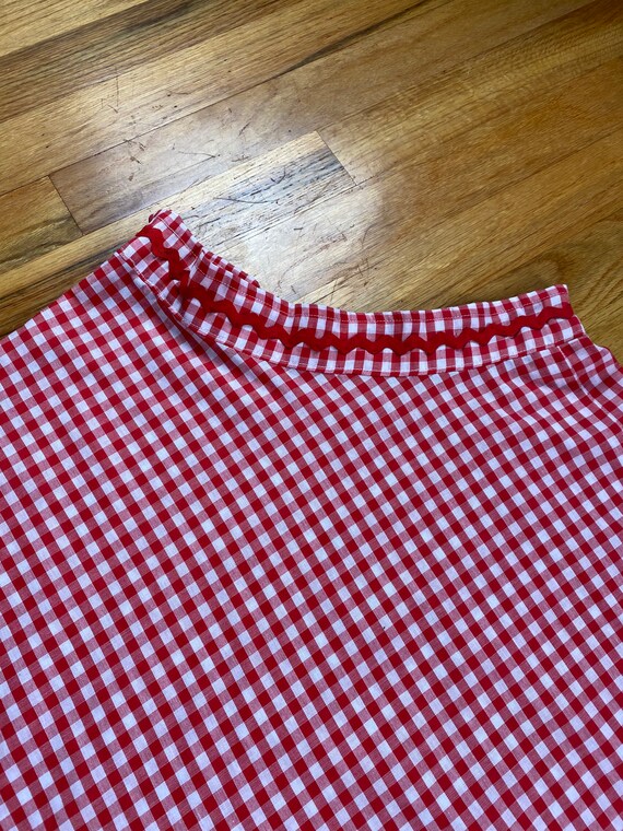 Vintage 1950’s Circle Skirt- Red Gingham