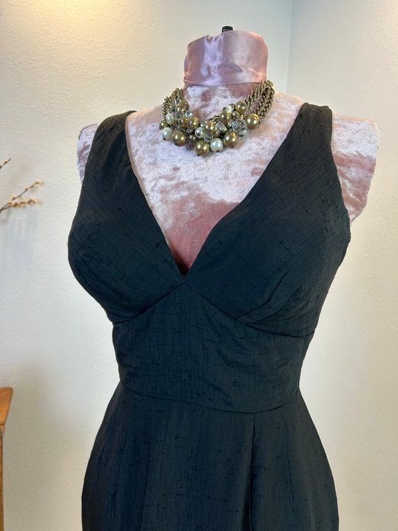 1950s Dress / 1950s LBD dress / 1950s Bombshell d… - image 8