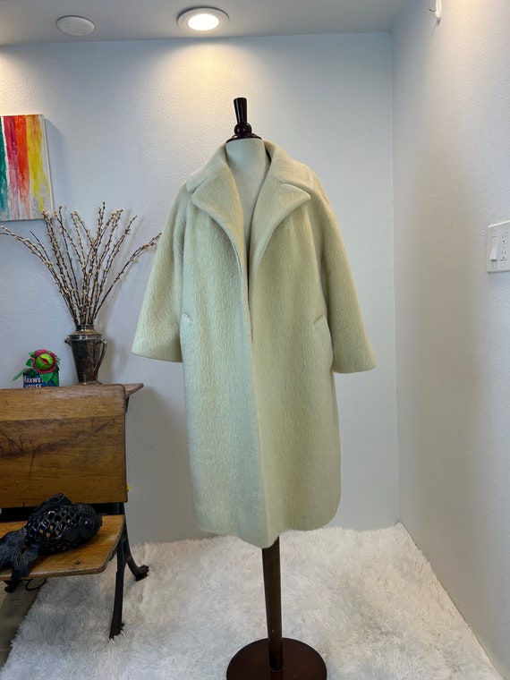 Lilli Ann 1960s Wool Coat with Mink Collar main image 0