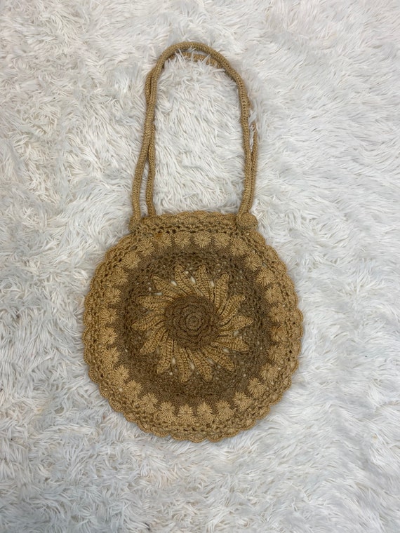 1930s Rope Purse / 30s purse / 1930s purse / 1930s