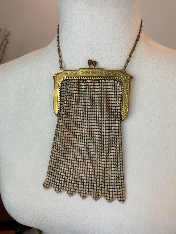 1920’s Whiting & Davis style Mesh Purse / 1920s m… - image 8