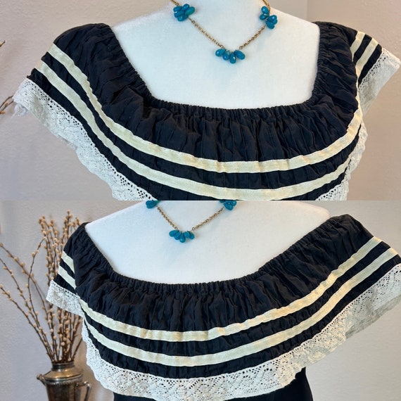 1960s Mexican dress / Vintage Mexican Dress / 197… - image 9
