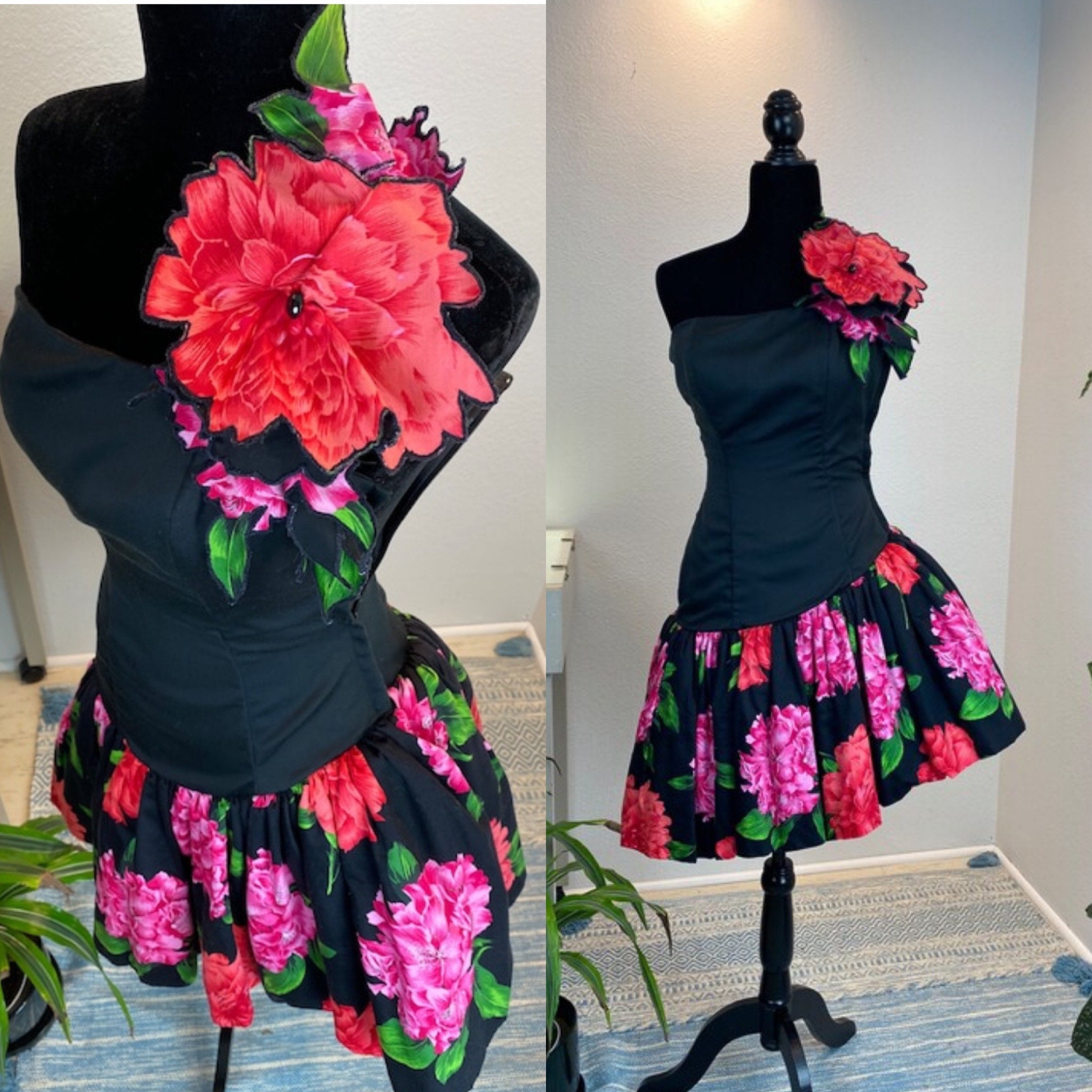 1980's Dress / Victor Costa Dress /80s - Etsy