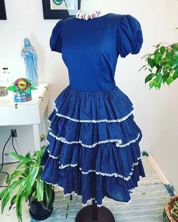Vintage 1950’s Square Dance Dress