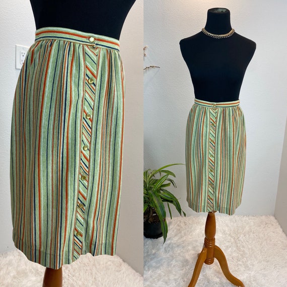 1960s Skirt /  1970s skirt / vintage skirt - image 1
