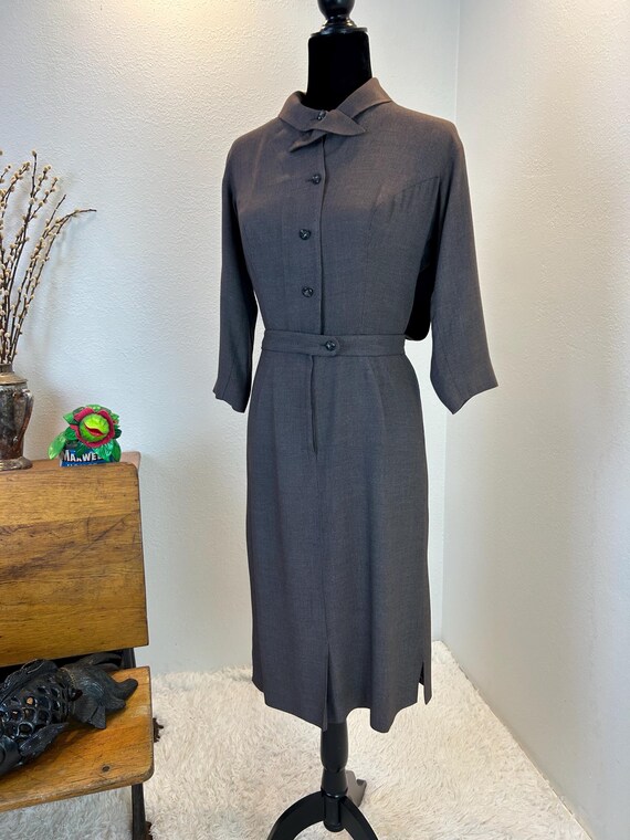 1940s Dress / 40s dress / 1940s fashion / 1940s d… - image 4