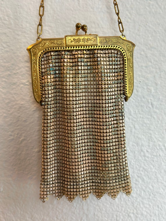 1920’s Whiting & Davis style Mesh Purse / 1920s m… - image 6