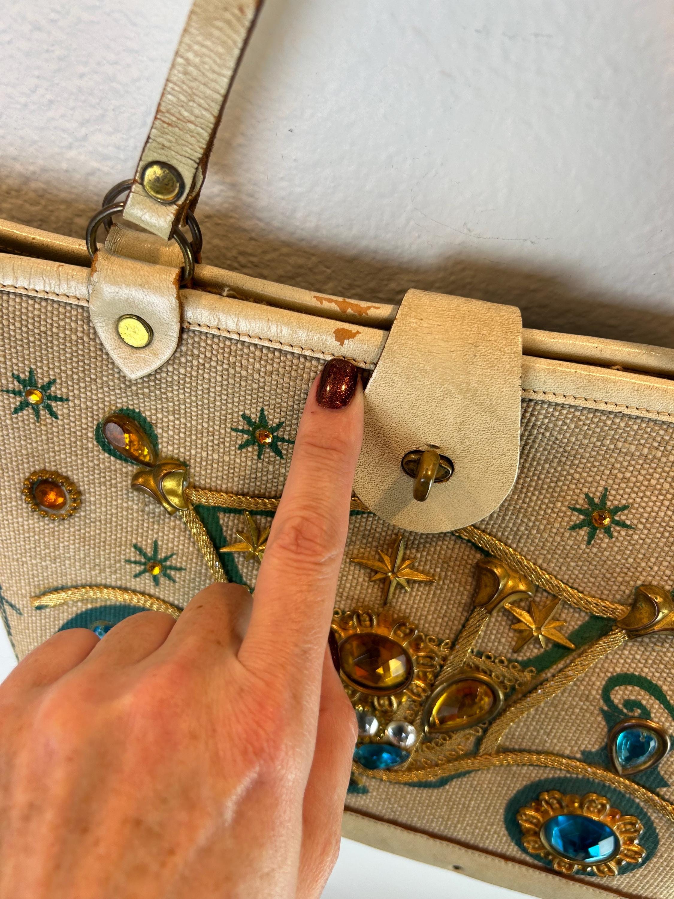 Enid Collins Purse / Vintage Enid Collins Purse / Carriage