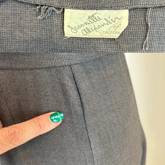 1940s Dress / 40s dress / 1940s fashion / 1940s d… - image 10