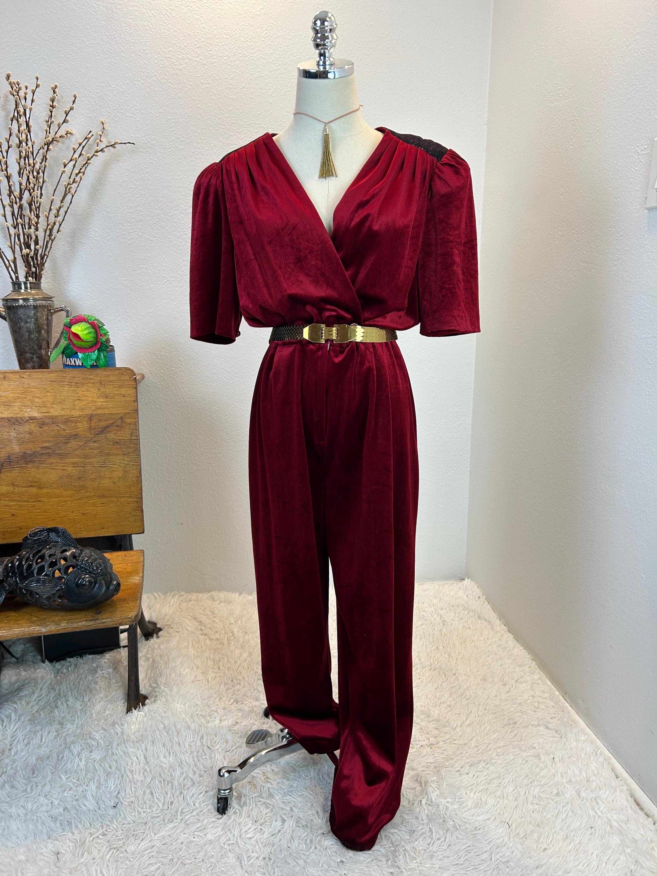 1980s Jumpsuit / 80s Romper / 1980s Style / 1980s Fashion / 80s