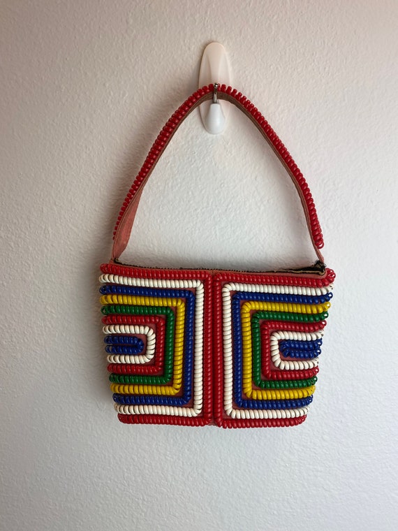 Vintage 1940’s Telephone Cord Purse