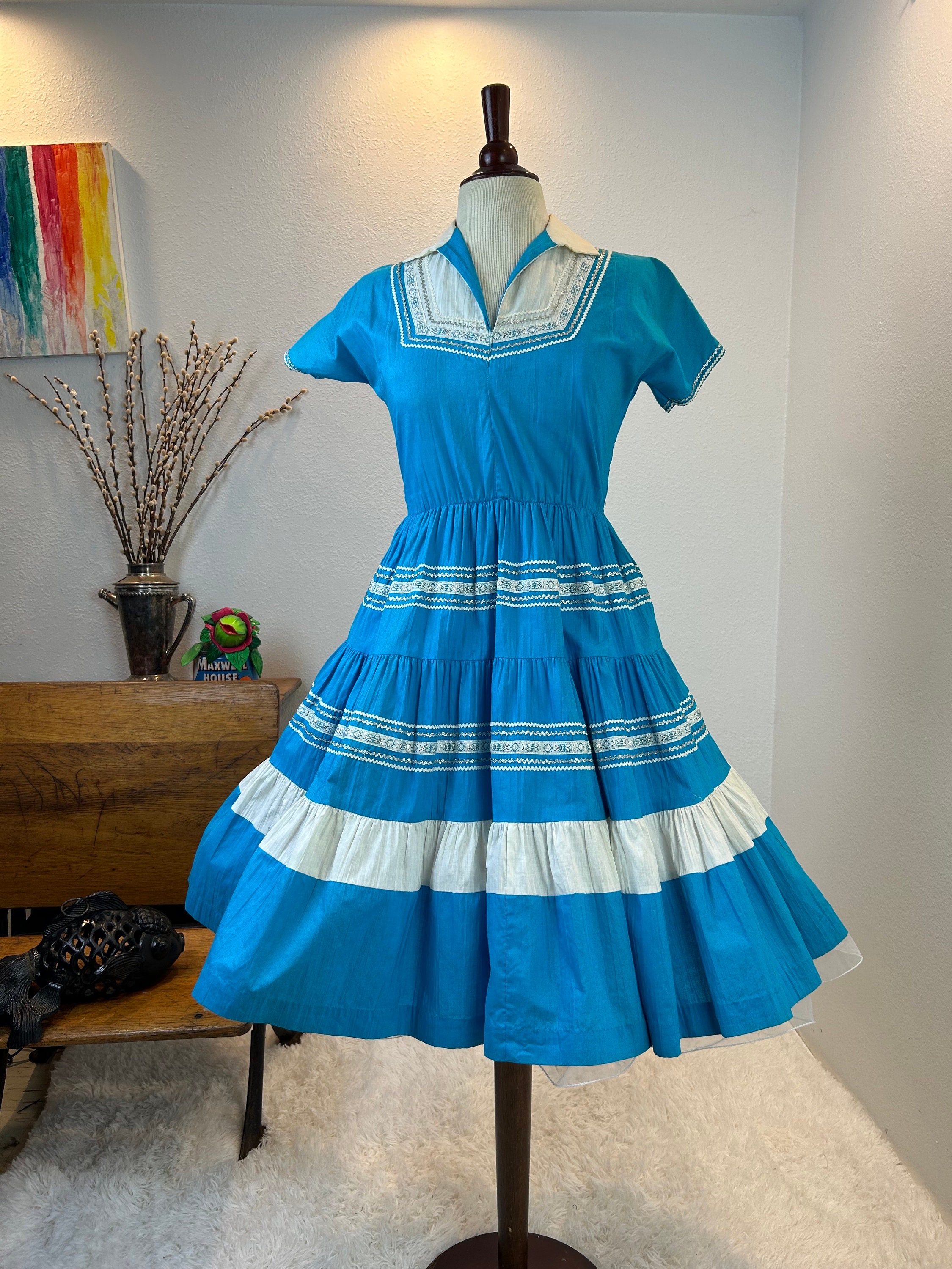 patio dresses Crinkle Cotton Patio Dress