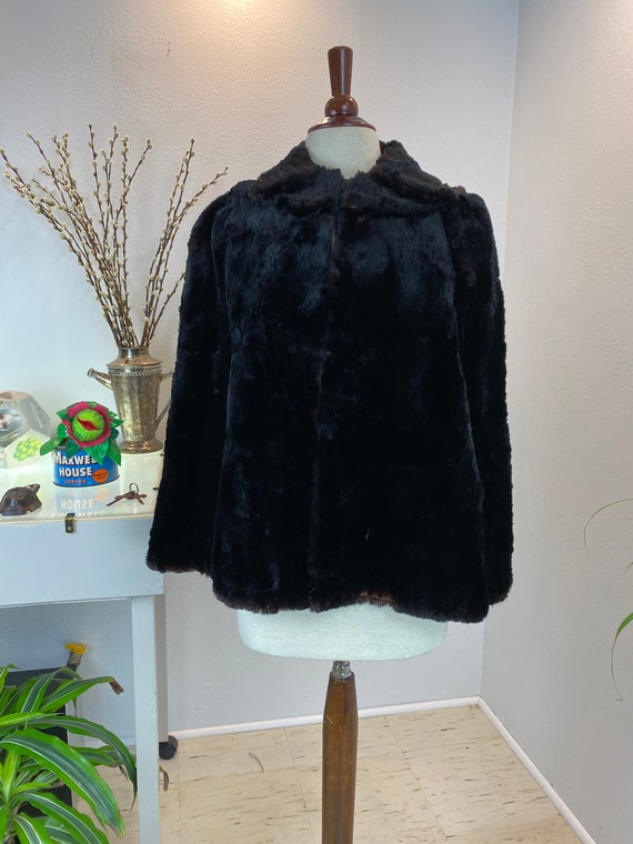 Vintage 1940’a Fur Capelet