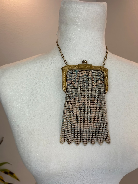 1920’s Whiting & Davis style Mesh Purse / 1920s m… - image 4