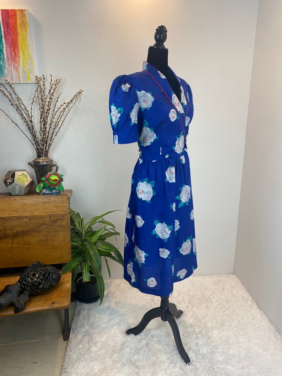 1980’s Dress / 80’s Dress / 1980s Floral dress / … - image 6