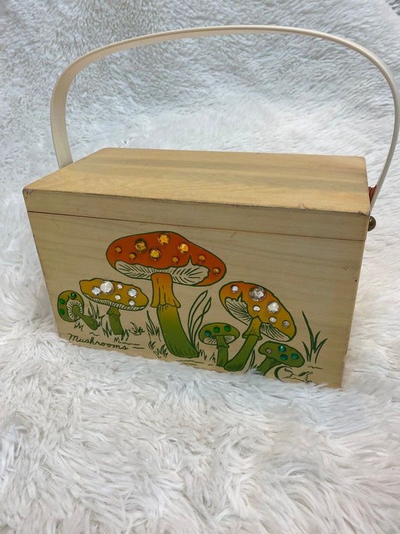 Enid Collins Mushroom Purse / Enid Collins Shroom… - image 9