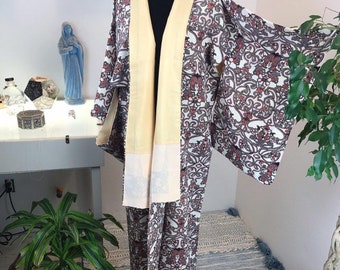 1930s Silk Kimono- Early Showa Era
