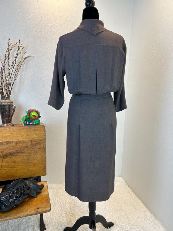 1940s Dress / 40s dress / 1940s fashion / 1940s d… - image 7