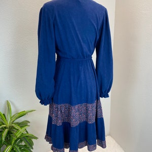 1970s Prairie Dress / 70s Prairie Dress / vintage Prairie Dress image 5