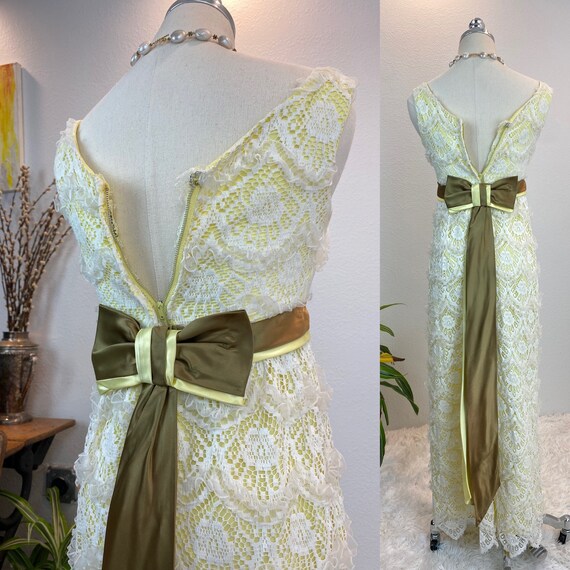 1960s Dress / 60s dress / 1960s gown / mid centur… - image 4