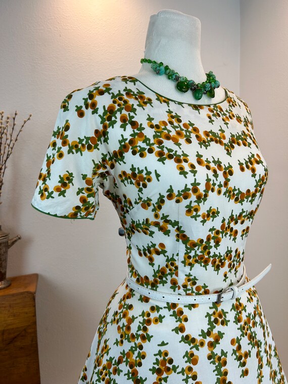 1950s dress / 50s dress / 1950s floral dress / 19… - image 3