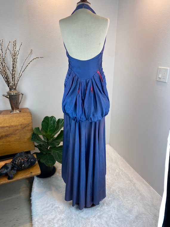 Vintage 1930s dress/ 30s dress/ Color Block Dress… - image 5