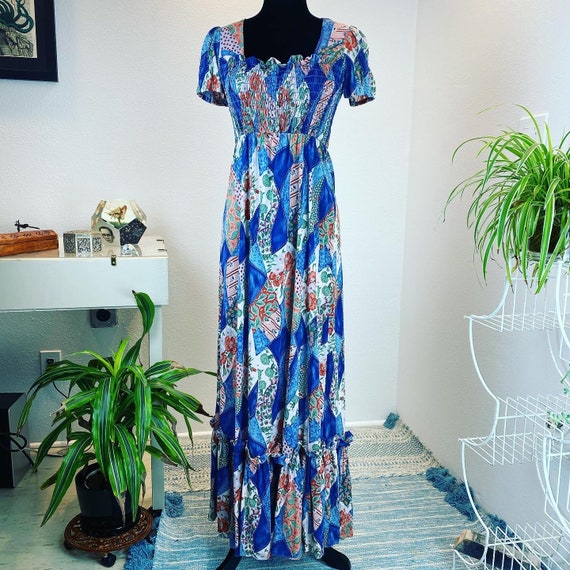 Vintage 1970’s Patchwork Style Maxi - Gem